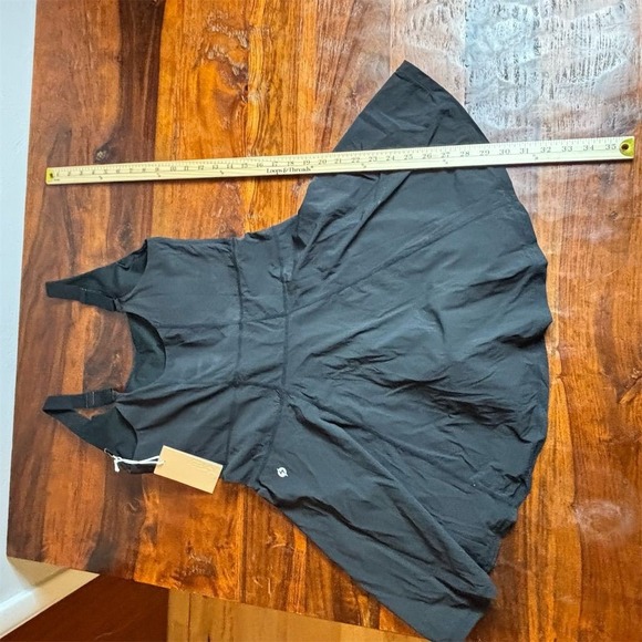 POPFLEX Women's Flare Skirt Dress Black L Tennis Running Summer - Picture 7 of 7